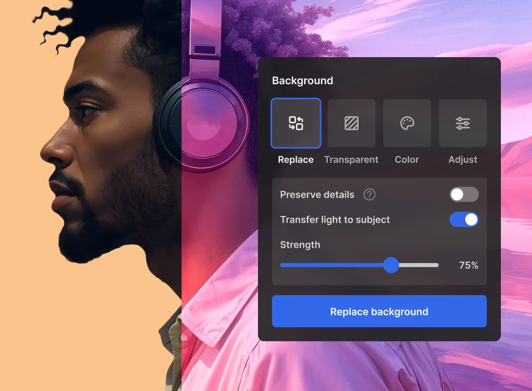 Get the perfect light for any background